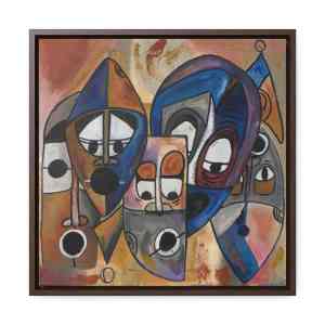 Gallery Canvas Wraps, Square Frame