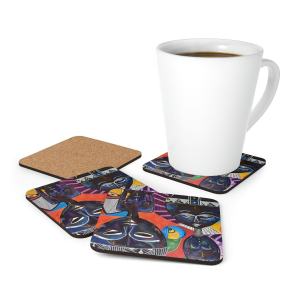 Corkwood Coaster Set