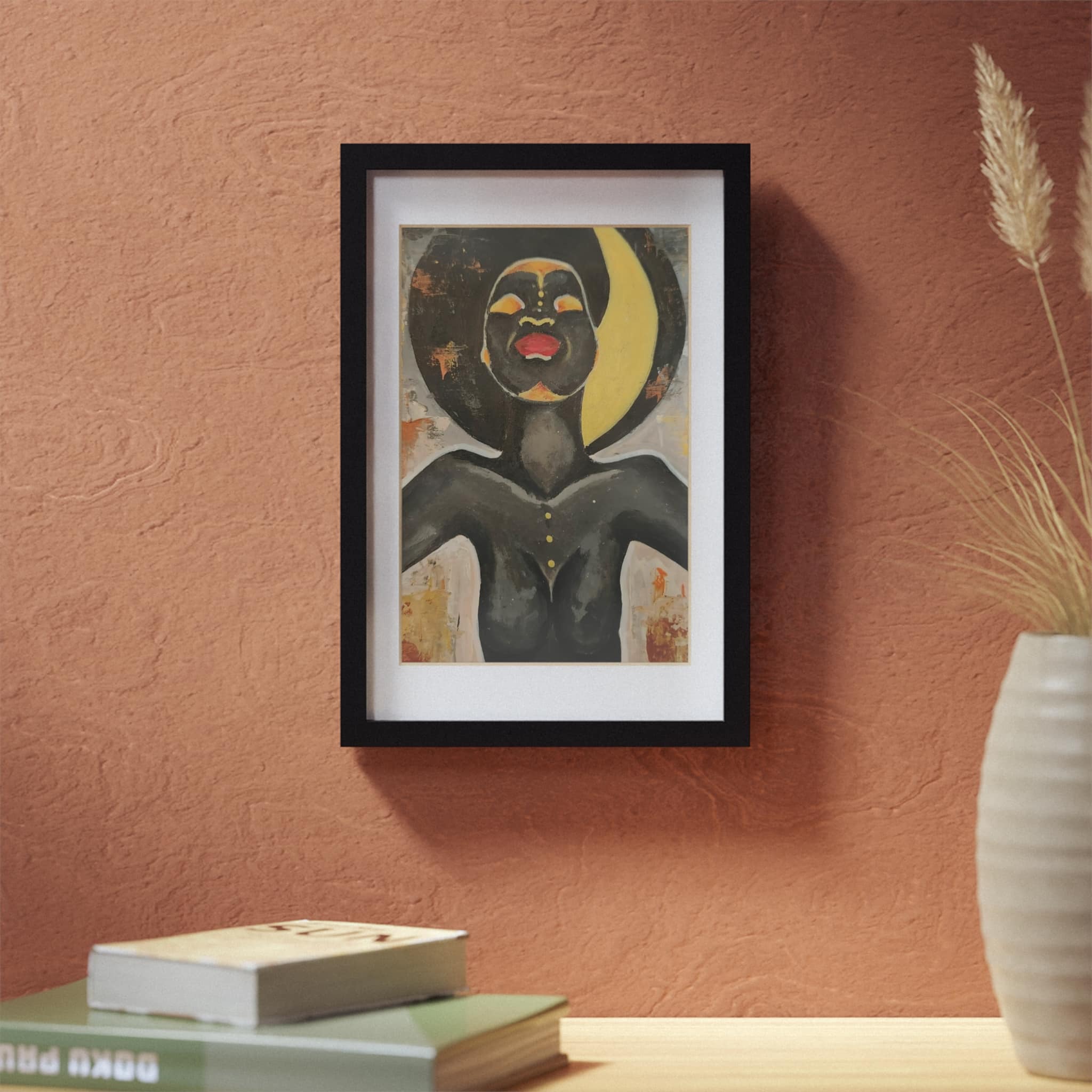 Celestial - Framed Acrylic Painting - Image 2