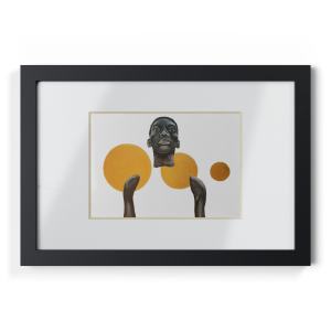 Framed, Signed Print - Risen - Karen Caldwell - Oya Arts