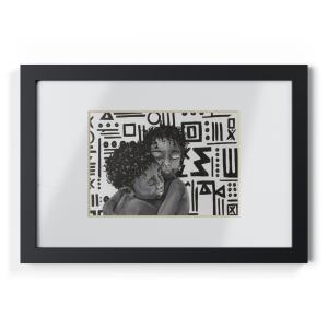 Framed & Signed Art Print - Unconditional Love - Karen Caldwell - Oya Arts