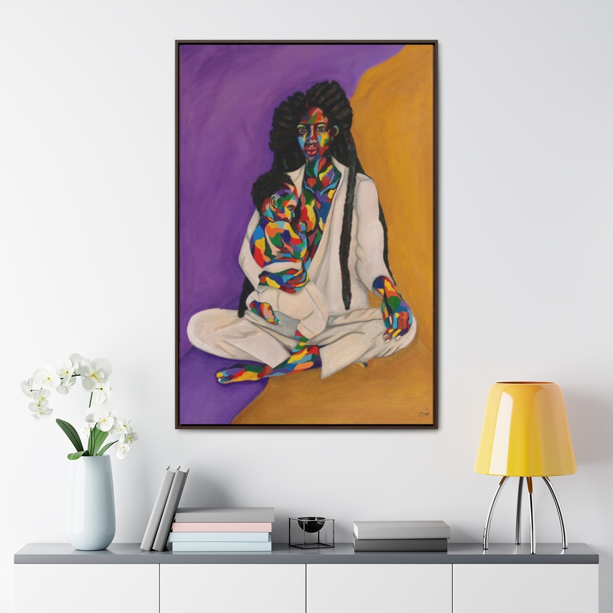 Assa Yaa Signed Gallery Canvas Wraps, Vertical Frame - Image 19