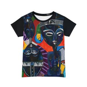 Short Sleeve abstract Art Shirt  Shirt - All Over Print