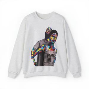 Protect Him Unisex Heavy Blend Crewneck Sweatshirt