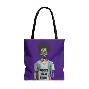 Protect Black People  Tote Bag