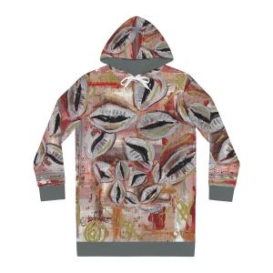 Cowrie Shell Hoodie Dress