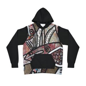 Unisex African Print Hoodie