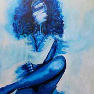 Her Name Is - 11"x14" matted