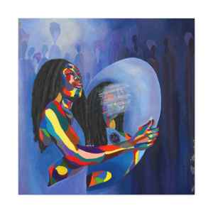 Her Natural Magic Reproduction. Matte Canvas, Stretched, 1.25"