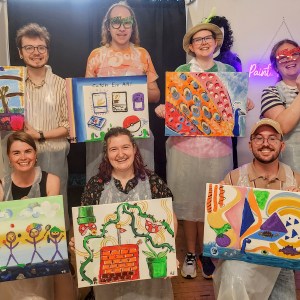 Private Paint. Sip. Solve.™ Experience for Eight
