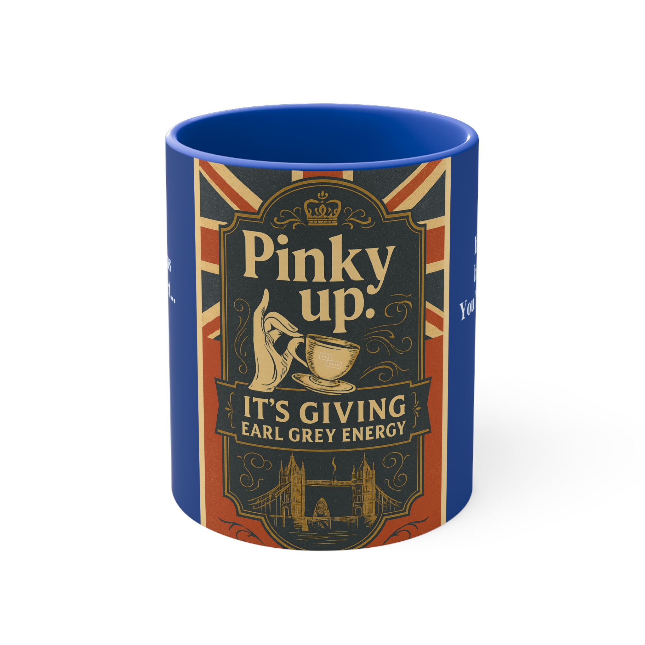 Mug - Pinkys Up Earl Grey Energy Accent Mug