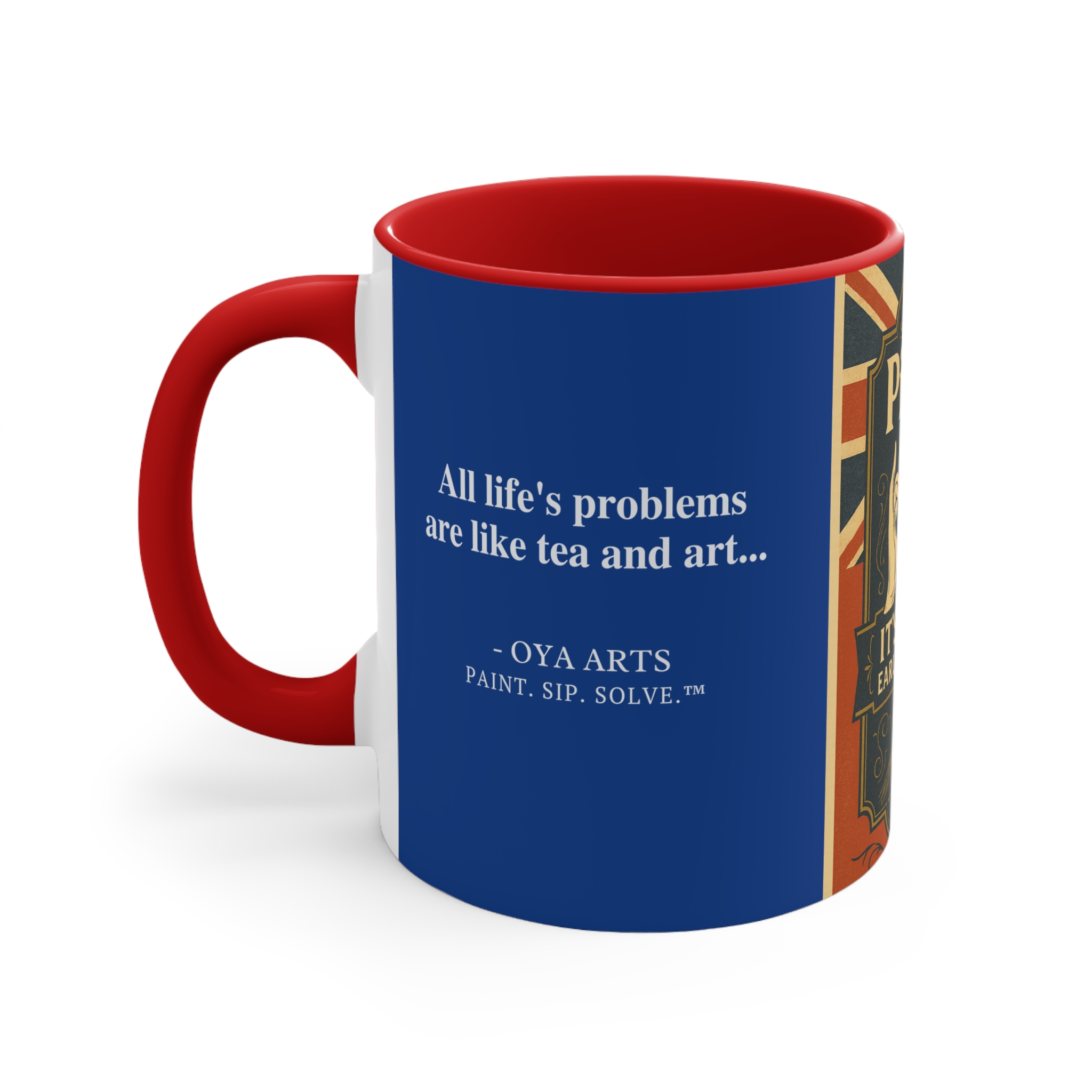 Mug - Pinkys Up Earl Grey Energy Accent Mug - Image 6