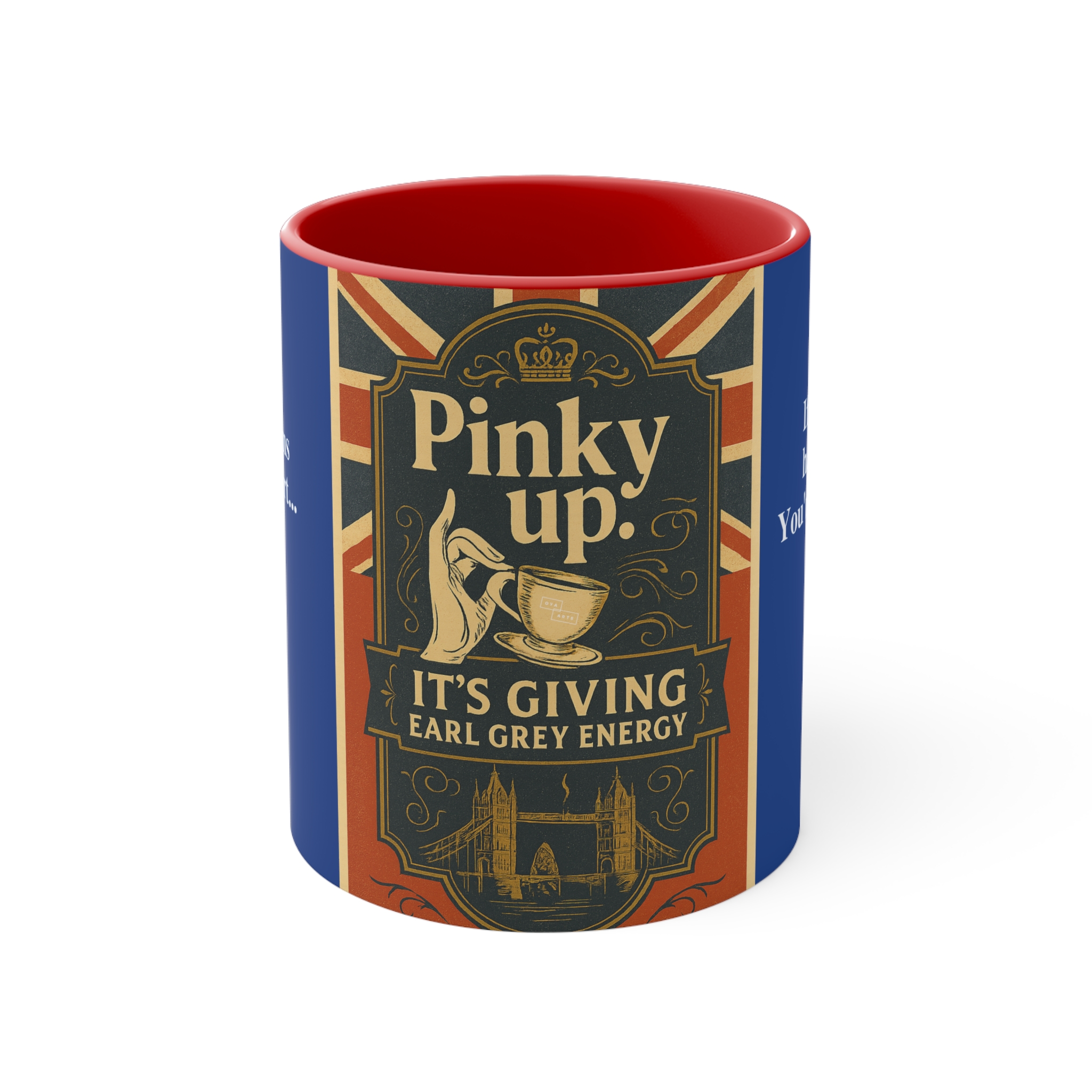 Mug - Pinkys Up Earl Grey Energy Accent Mug - Image 5