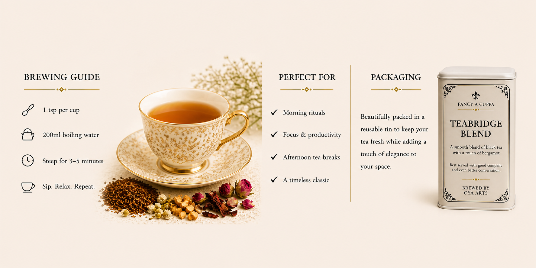 Fancy A Cuppa - The Teabridge Blend - Image 2
